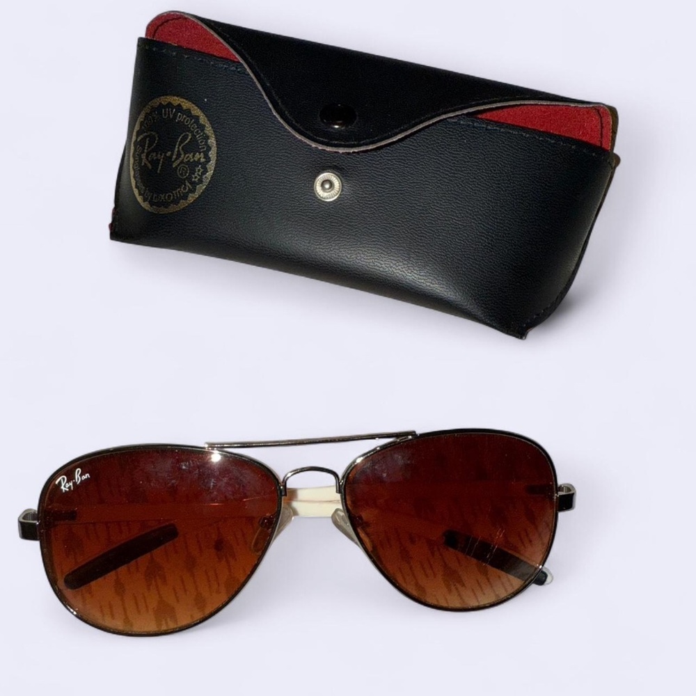 Ray ban aviator glasses